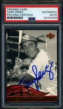 Tony Perez Cards, Rookie Card and Autographed Memorabilia Guide 32