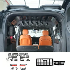Rear Trunk Molle Storage Panel Organizer For CHERY JETOUR G700 2025-2026