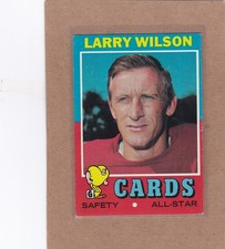 1971 TOPPS FOOTBALL LARRY WILSON #20 CARDINALS EX/EX+ *A40842