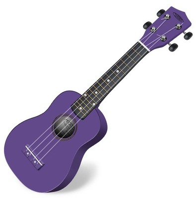Classic Cantabile US-100 Ukulele Holz Hawaii Gitarre Uke Sopran Mensur Lila