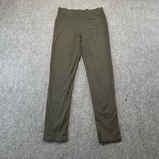 M S COLLECTION LADIES GREEN STRAIGHT LEG TROUSERS SIZE 10 REGULAR