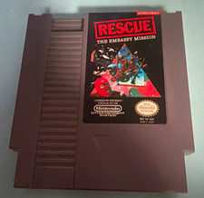 Kemco Rescue: The Embassy Mission (Nintendo NES) Cartridge - Manual Included
