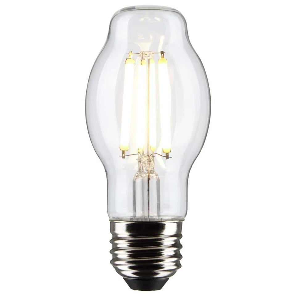 Satco 8w BT15 LED 4000K Medium Base Dimmable - 60w equiv - Image 2 of 3