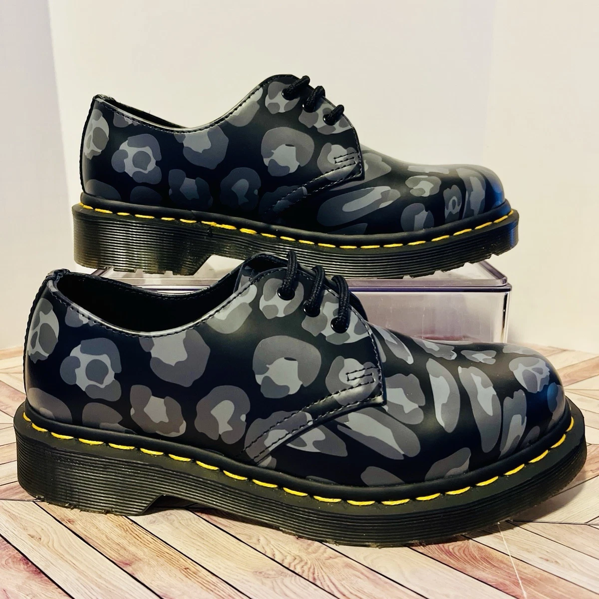 Dr. Martens Animal Print Oxford Comfort Shoes for Women for sale