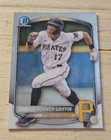 KONNOR GRIFFIN 2025 BOWMAN CHROME PROSPECT #BCP-86 ROOKIE CARD