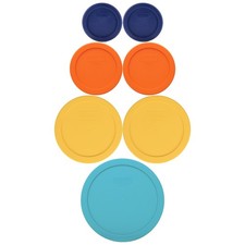Pyrex 7-Pack -  (2) Dark Blue, (2) Orange, (2...