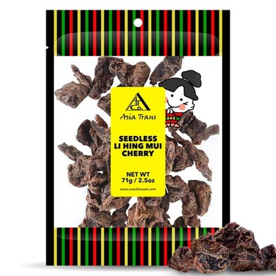 Dried Seedless Li Hing Mui Cherry | Hawaiian Favorite | Naturally Sweet Dried Fr