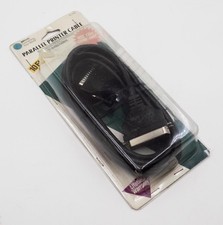 Vintage Parallel Printer Cable IEEE-1284 DB25M to CN36M 10FT - Bi-Directional.
