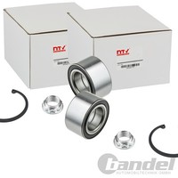 2X Nty RADLAGER-SATZ Hinten Beidseitig Passend FÜR Bmw 3 Z1 Z3 Z4 Links+Rechts