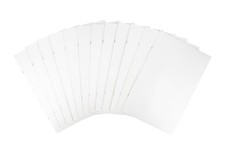 School Smart Blank Books, 5-1/2 x 8-1/2 Inches, 16 Sheets, Pack of 12