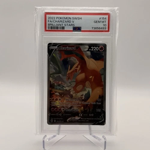 PSA 10 GEM Charizard V (Alternate Full Art) 154/172