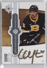 2022-23 Upper Deck Ultimate Collection Emblems Connor Clifton #UE-CF Auto n1u