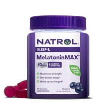 Natrol Sleep Melatonin Max 10mg Gummy 80 Gummies NEW
