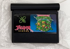 TMHT Teenage Mutant Hero Turtles Atari Jaguar Cartridge Boxed Very Rare TMNT