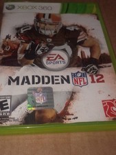 Madden NFL 12 Xbox 360 CASE ONLY NO DISC Or Manual