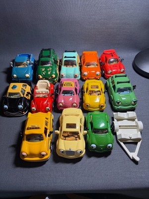 Chevron Cars Collection Assorted Models Multicolor Toy Vehicles Lot of 13