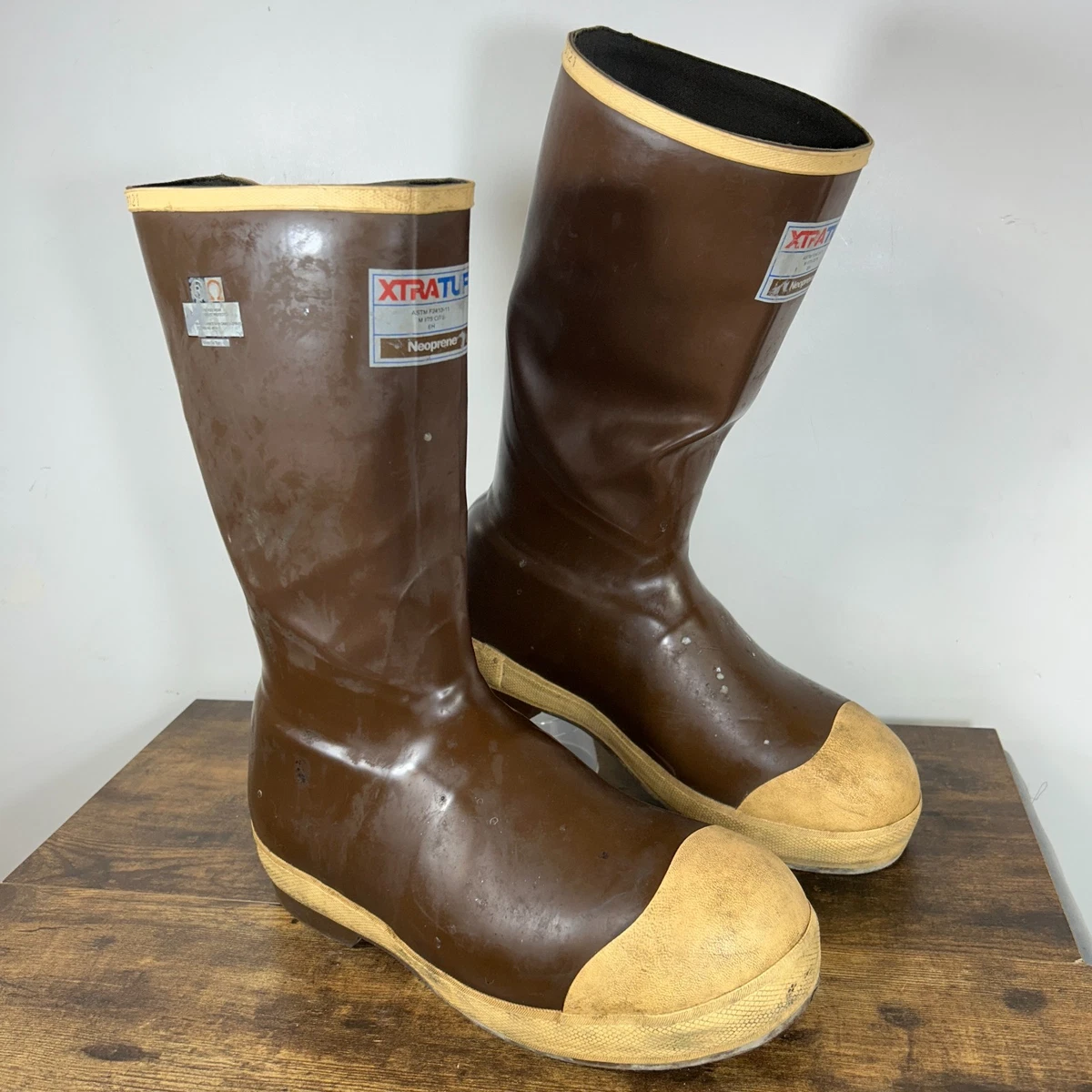 Brown Rubber Boots for Men for sale | eBay
