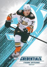 #39 FRANK VATRANO 2024-25 Upper Deck Credentials ANAHEIM DUCKS
