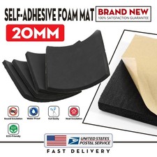 Water Resistant Adhesive Neoprene Rubber Sheet Sponge Foam Padding for Craft