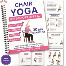 30 Day Chair Yoga Guide for Seniors Over 60 S...