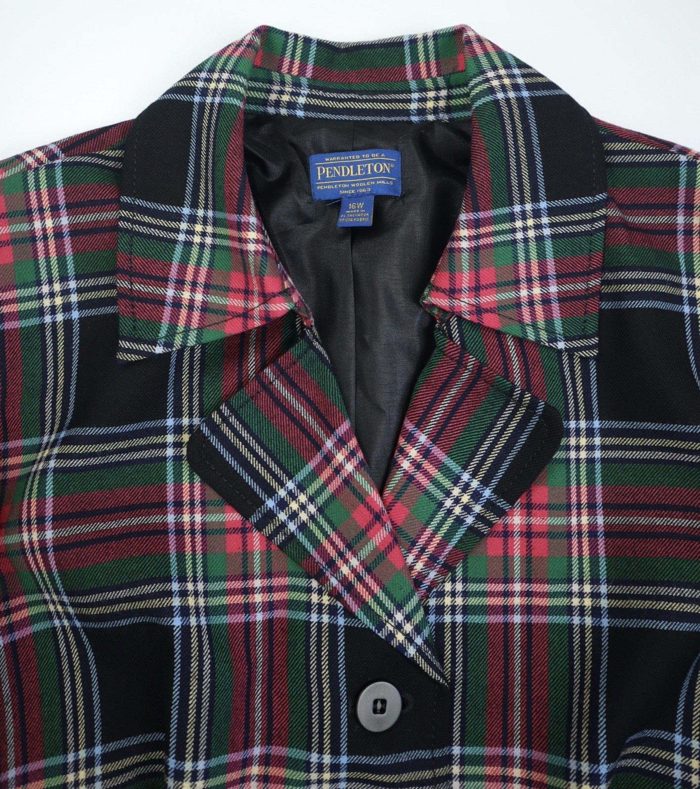 Pendleton Multicolor Virgin Wool Blazer Jacket Wo… - image 5