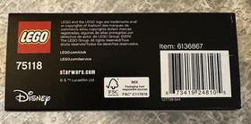  LEGO Star Wars 75111 (2x), 75118, 75117, 75110 New Sealed Retired Build Figures