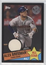 2020 Topps 1985 Baseball All-Stars Relics Black /199 Alex Bregman #85ASR-AB s1i