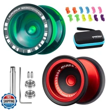 MAGICYOYO Professional Yoyos 2 Pack, Responsive Yoyo for Kids 8-1