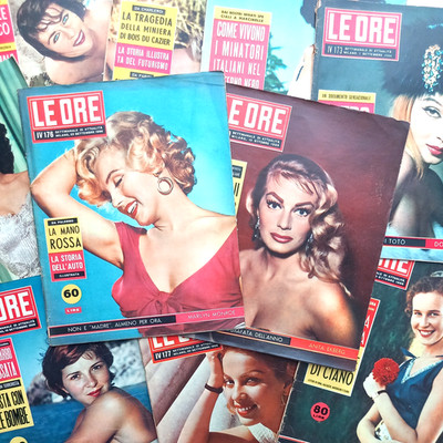 ORE Magazine 1956 170-179 Year IV MARILYN MONROE ANITA EKBERG Vintage