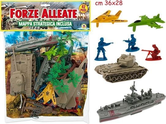 Gadget -D- Teorema: Teo's - Busta Soldatini Forze Alleate 42 Pz Teorema-image