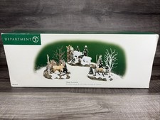 Dept 56 Woodland Animals At Cliff’s Edge 52816 Village Accessories 3 Piece Set