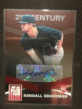 Graveman, Kendall - 2015 Donruss Elite - 21st Century - Autograph