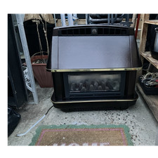 Robinson Willey Firecharm LF Electronic Radiant/Convector Gas Fire Bronze Natur…