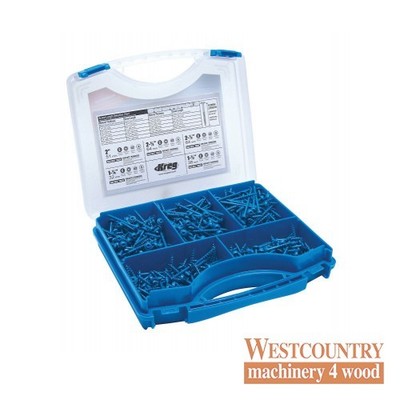 Kreg SK03B - Kreg Blue-Kote Taschenlochschraubensatz