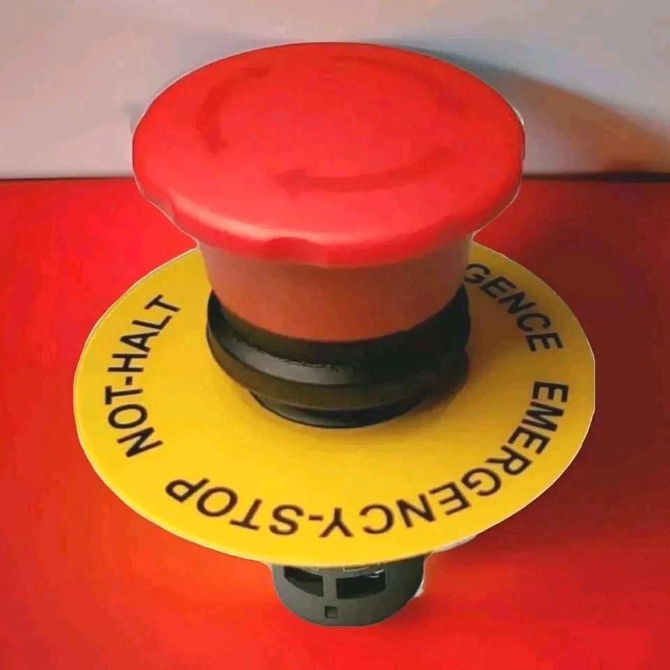 ABB CE4T-10R-01 Emergency Stop Button for Industrial Applications Twist Release - Image 2 of 4