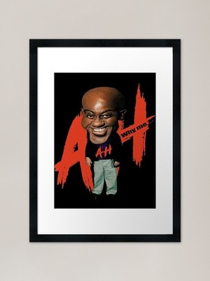 Ainsley why me Framed Art Print Framed Wall Art Poster Canvas Print Picture