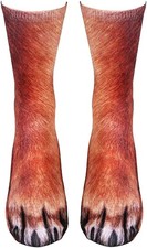 Stocking Stuffers for Men Kids Teens Boys Women Novelty Animal Paw Socks Christm