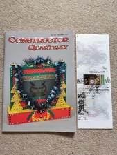 Constructor Quarterly #118 Dic 2017 + Revista de Regalo Meccano Erector Meccanoman