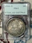 1900-O $1 MS62 Morgan Silver Dollar - PCGS - OGH  - Rattler