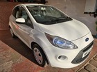 FORD KA 2012 1.2 EDGE STOP/START IN STUNNING WHITE 38,000 MILES