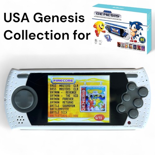 Sega Genesis Ultimate Portable 2GB SD Card w/ USA Game Library + Cover Art Menu - Picture 6 of 24