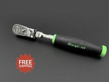 Snap-on Tools Fhx80b 38 Drive Green Soft Grip Handle Locking Flexhead Ratchet