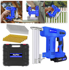 21V Heavy Duty Cordless Nail Gun Brad Nailer Straight Nailer + Battery & Charger