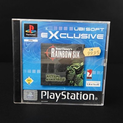 Tom Clancy's Rainbow Six - Playsation 1 PS1 - CiB Komplett - Deutsch - Gebraucht