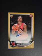 2025-26 Bowman Collin Murray-Boyles Gold RC Autograph #'d 14/50