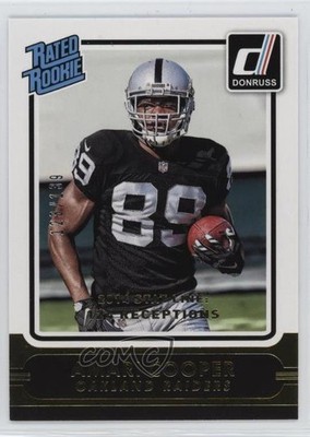 2015 Panini Donruss Rated Stat Line Season /139 Amari Cooper #203 Rookie RC 0rd2