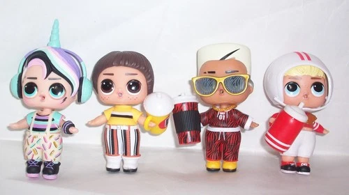 LOL Surprise Boys Lot: MC Swag, Captain QB, Mod Boi, Dreamy Dude