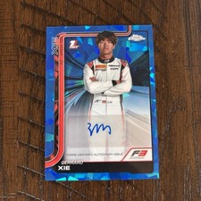 2025 Topps Chrome Sapphire Formula 1 F1 Gerrard Xie Auto Autograph #CAC-XIE