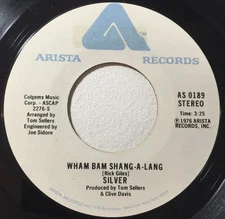 Silver (10) - Wham Bam Shang-A-Lang, 7", (Vinyl)