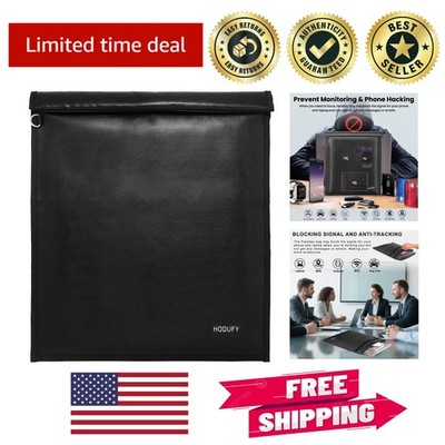 Lightweight Faraday Bag for Laptops & Electronics - Safe, Portable & Waterproof